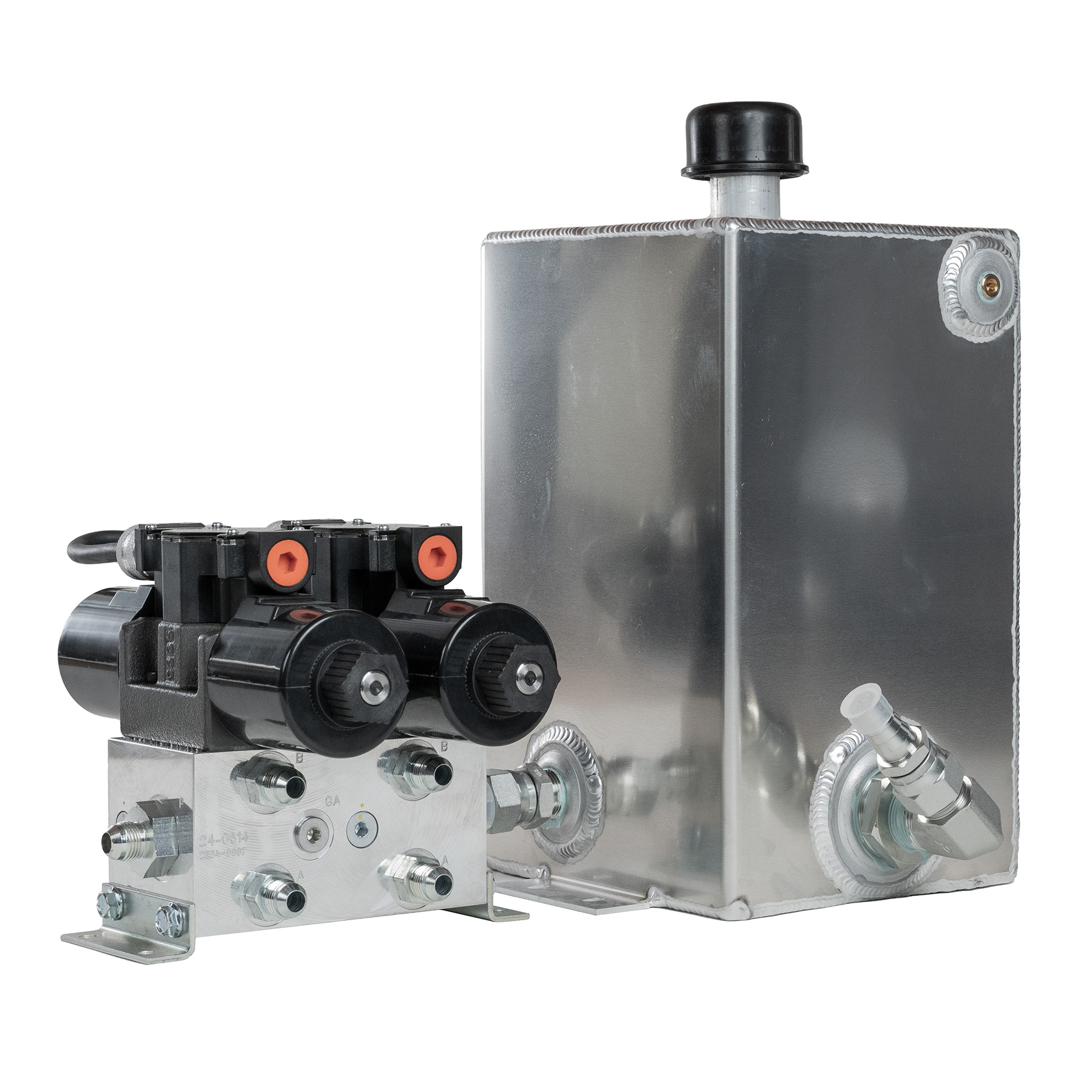 Bow and Stern Reservoir with dual valves